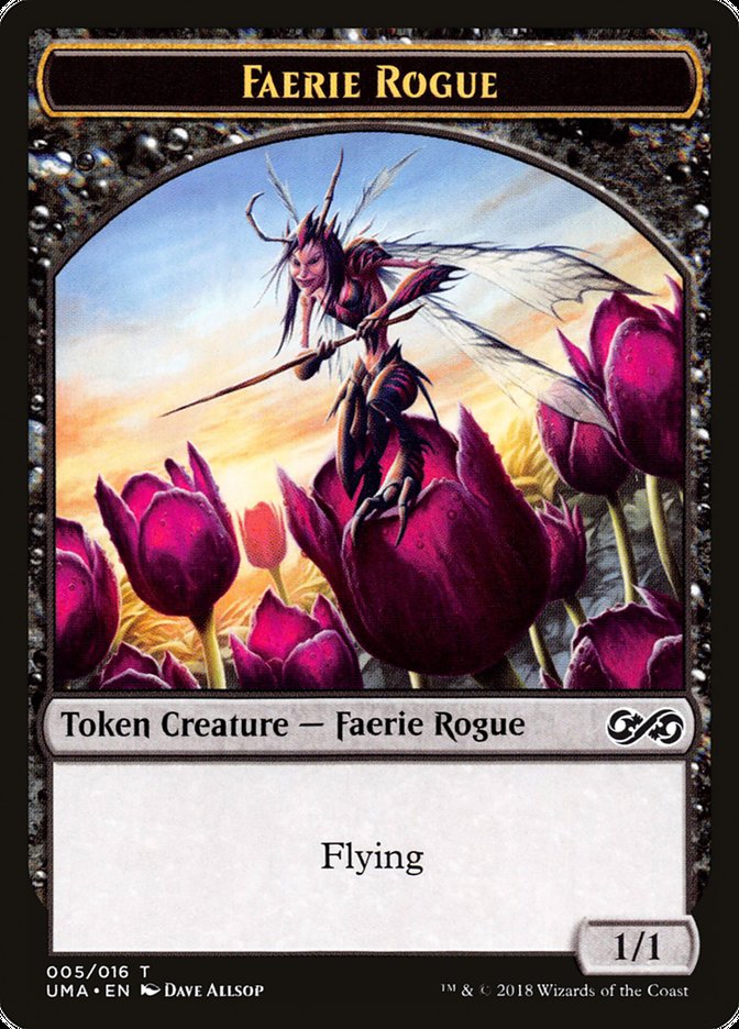 Faerie Rogue Token (5) [Ultimate Masters Tokens] | Odin's Place