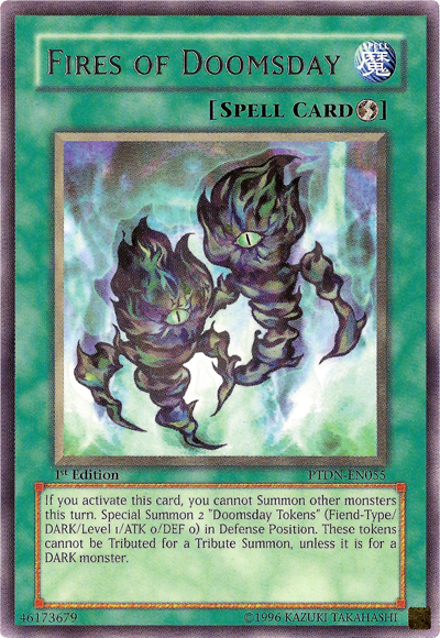 Fires of Doomsday [PTDN-EN055] Rare | Odin's Place