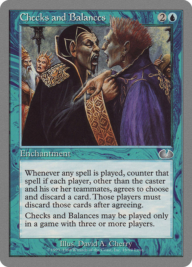 Checks and Balances (16) [Unglued] | Odin's Place