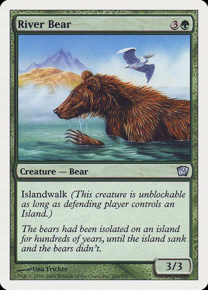 River Bear (266) [Ninth Edition] | Odin's Place