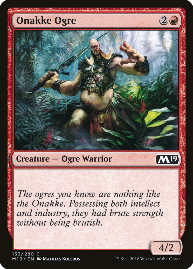 Onakke Ogre (153) [Core Set 2019] | Odin's Place