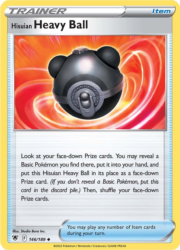 Hisuian Heavy Ball (146/189) [Sword & Shield: Astral Radiance] | Odin's Place