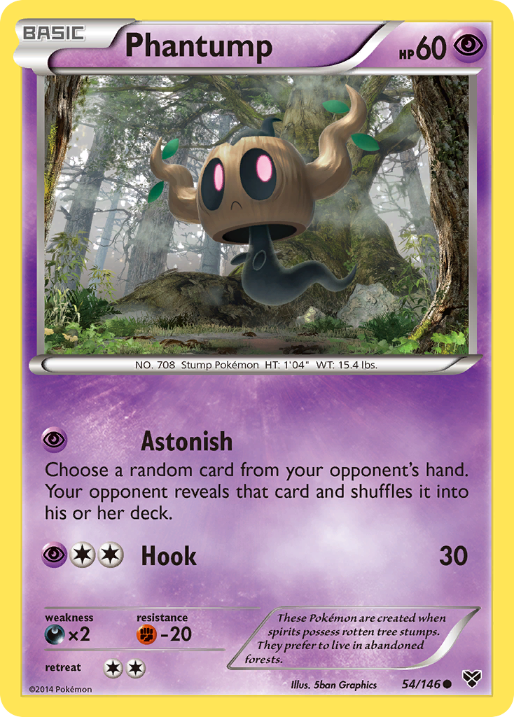 Phantump (54/146) [XY: Base Set] | Odin's Place