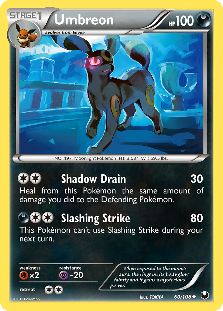 Umbreon (60/108) [Black & White: Dark Explorers] | Odin's Place