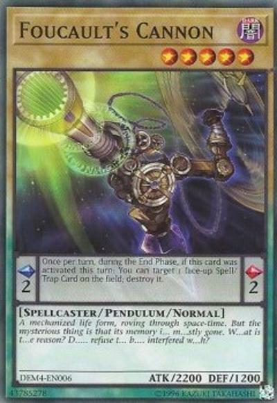 Foucault's Cannon [DEM4-EN006] Common | Odin's Place