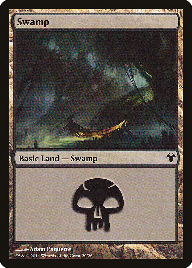 Swamp (20) [Modern Event Deck 2014] | Odin's Place