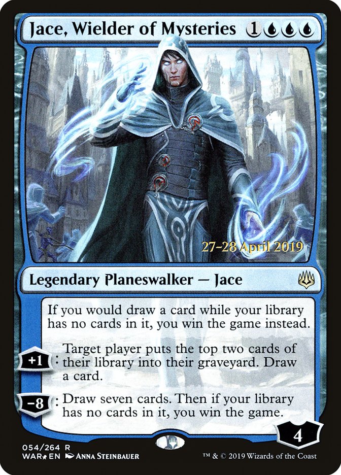 Jace, Wielder of Mysteries (54) [War of the Spark Prerelease Promos] | Odin's Place