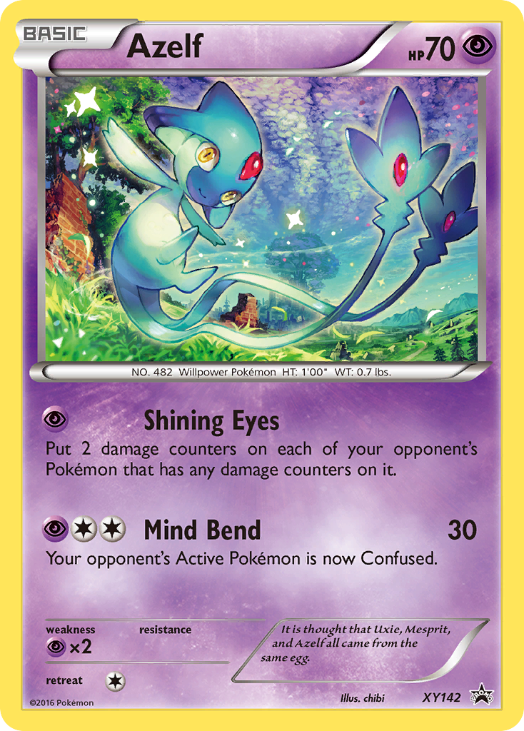 Azelf (XY142) [XY: Black Star Promos] | Odin's Place