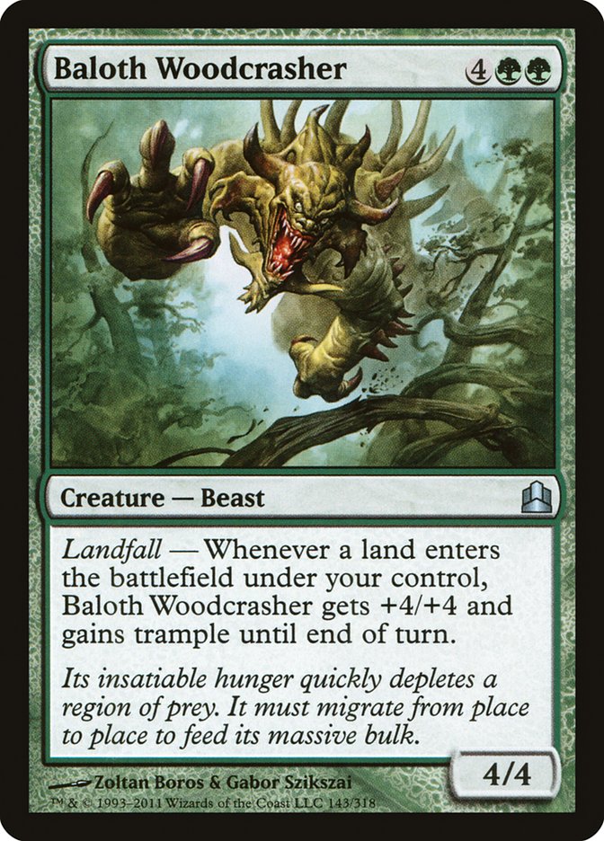 Baloth Woodcrasher (143) [Commander 2011] | Odin's Place