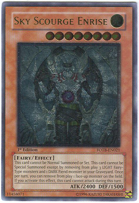 Sky Scourge Enrise [FOTB-EN021] Ultimate Rare | Odin's Place