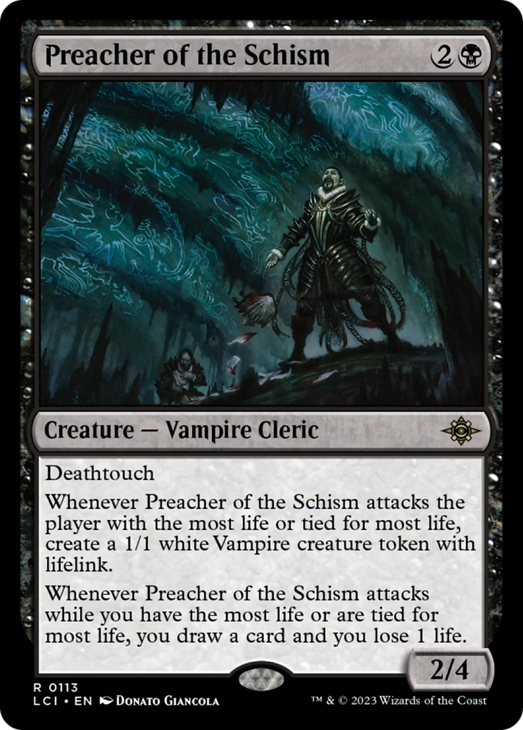 Preacher of the Schism (Extended Art) [The Lost Caverns of Ixalan] | Odin's Place