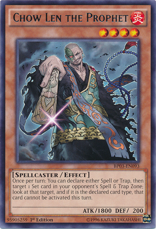 Chow Len the Prophet [BP03-EN093] Rare | Odin's Place