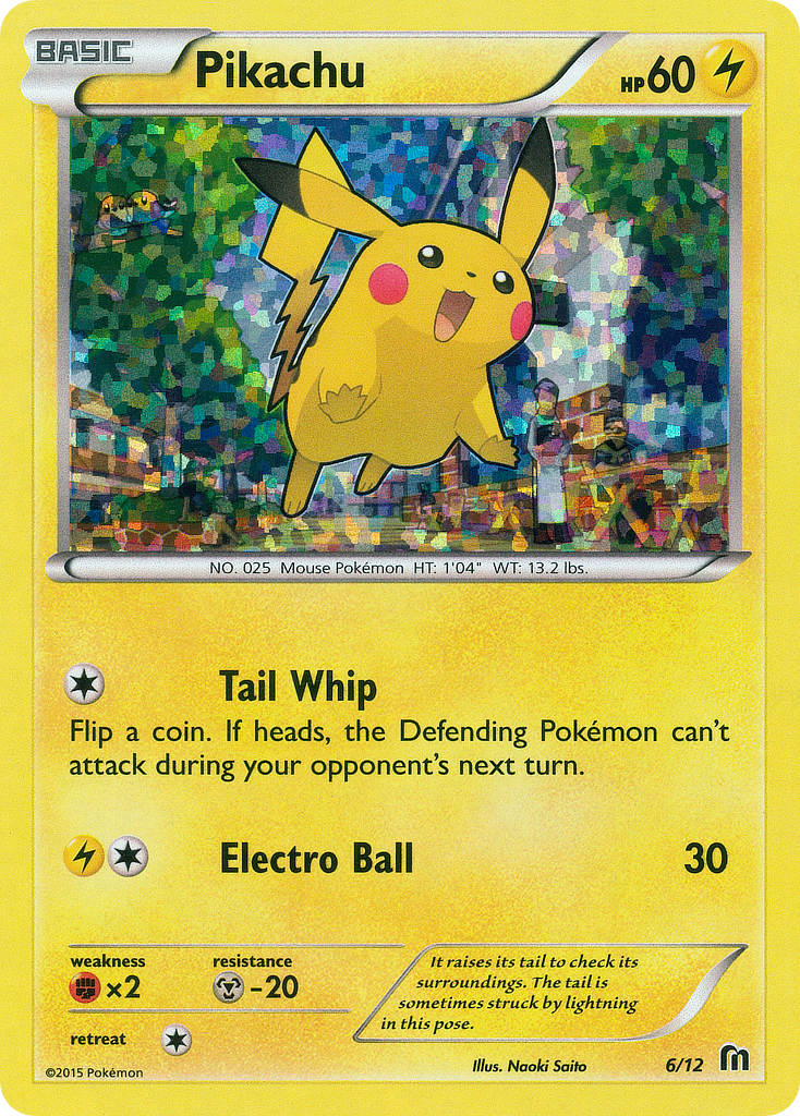 Pikachu (6/12) [McDonald's Promos: 2016 Collection] | Odin's Place