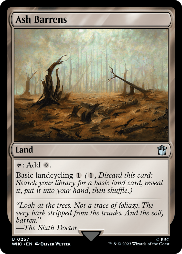 Ash Barrens [Doctor Who] | Odin's Place