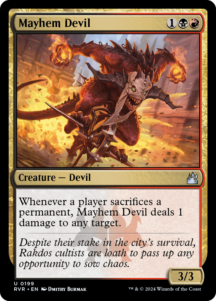 Mayhem Devil [Ravnica Remastered] | Odin's Place