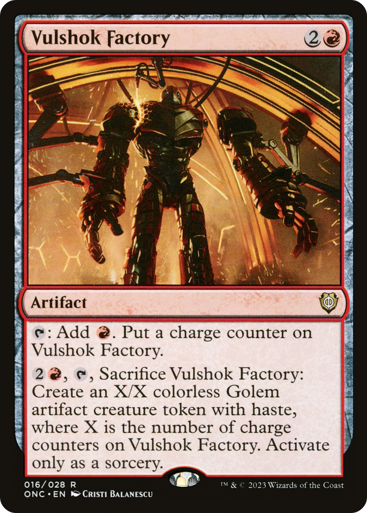 Vulshok Factory [Phyrexia: All Will Be One Commander] | Odin's Place
