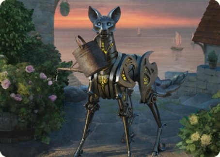 Clockwork Fox Art Card [Commander Legends: Battle for Baldur's Gate Art Series] | Odin's Place