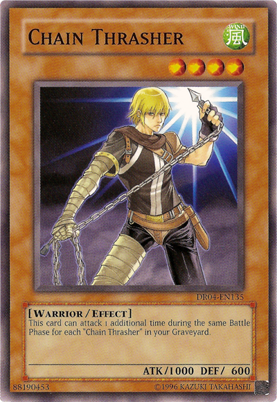 Chain Thrasher [DR04-EN135] Common | Odin's Place