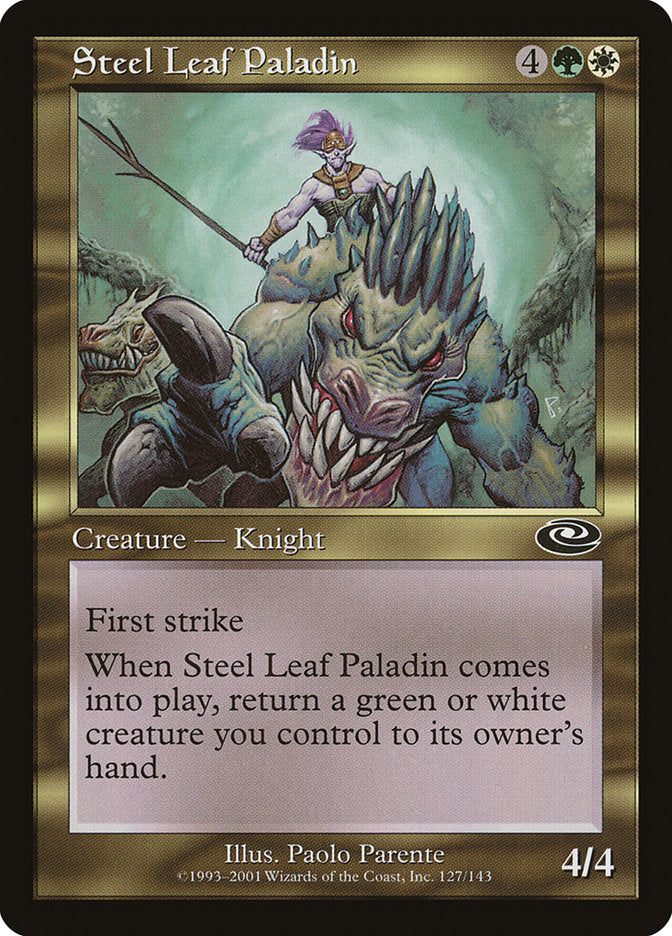 Steel Leaf Paladin (127) [Planeshift] | Odin's Place