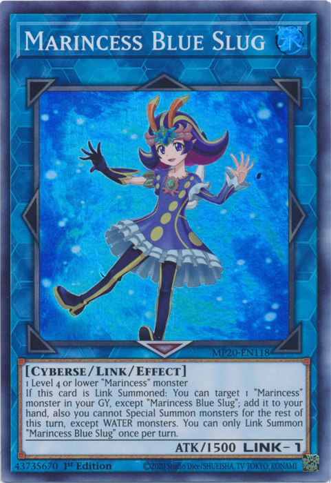 Marincess Blue Slug [MP20-EN118] Super Rare | Odin's Place