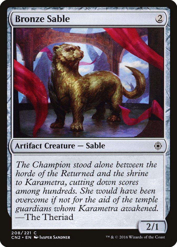 Bronze Sable (208) [Conspiracy: Take the Crown] | Odin's Place
