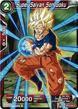 Super Saiyan Son Goku (BT14-006) (BT14-006) [Cross Spirits] | Odin's Place