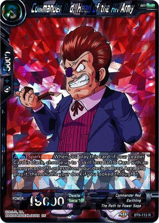 Commander Red, Head of the RR Army (BT6-113) [Destroyer Kings] | Odin's Place