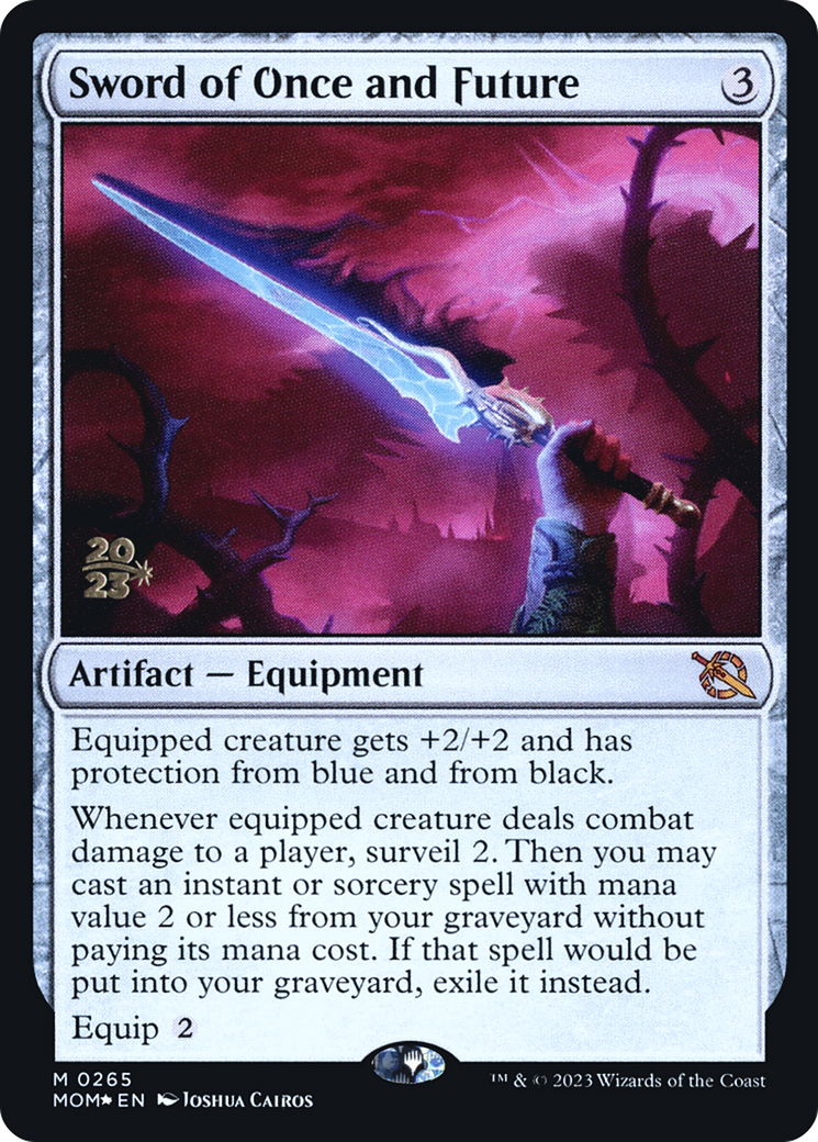 Sword of Once and Future [March of the Machine Prerelease Promos] | Odin's Place