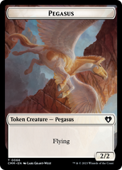 Copy (54) // Pegasus Double-Sided Token [Commander Masters Tokens] | Odin's Place