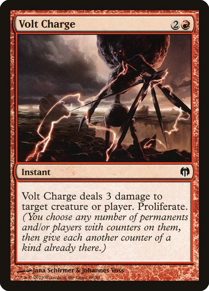 Volt Charge (68) [Duel Decks: Heroes vs. Monsters] | Odin's Place
