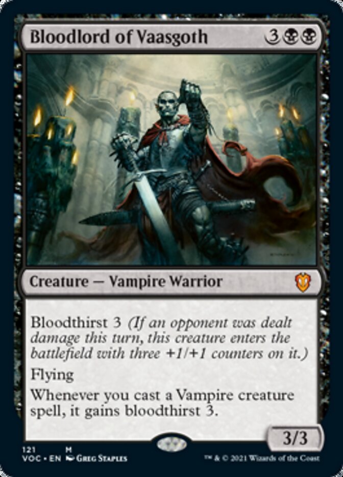 Bloodlord of Vaasgoth [Innistrad: Crimson Vow Commander] | Odin's Place