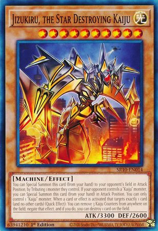 Jizukiru, the Star Destroying Kaiju [SR10-EN014] Common | Odin's Place