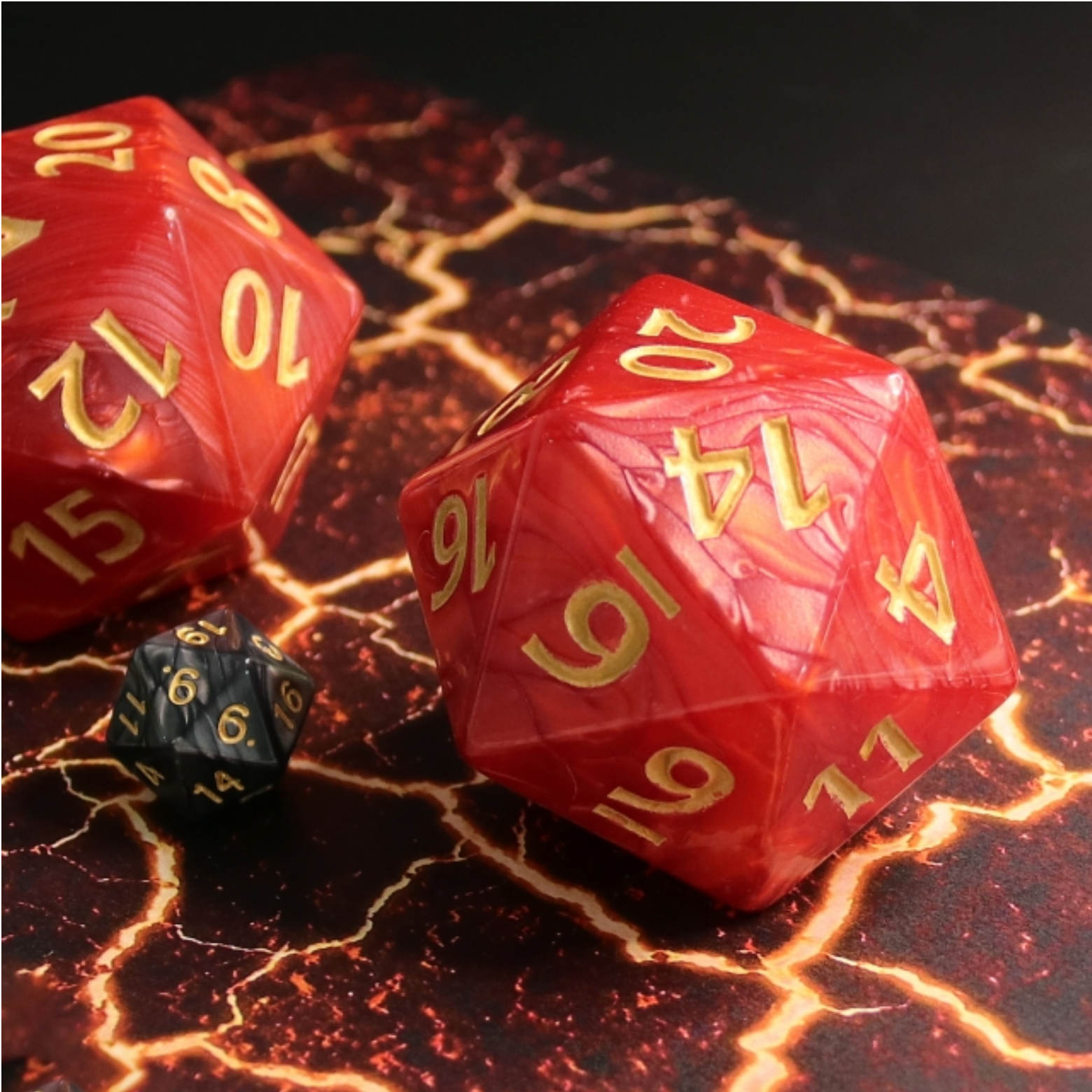 Foam Brain 55mm Titan D20 - Red Pearl | Odin's Place