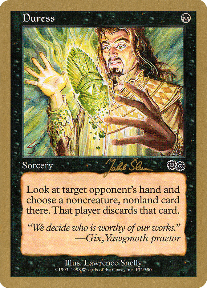 Duress (Jakub Slemr) [World Championship Decks 1999] | Odin's Place