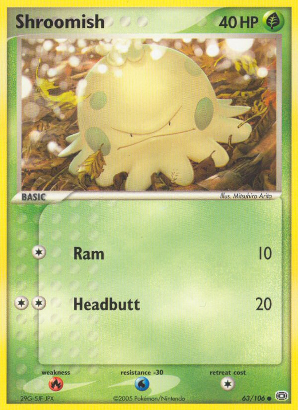 Shroomish (63/106) [EX: Emerald] | Odin's Place