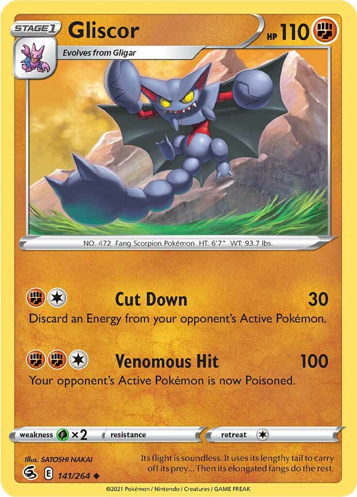 Gliscor (141/264) [Sword & Shield: Fusion Strike] | Odin's Place