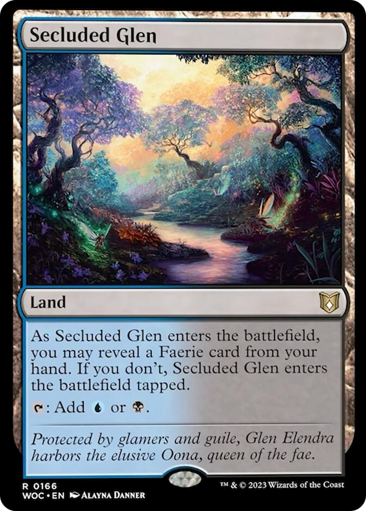 Secluded Glen [Wilds of Eldraine Commander] | Odin's Place