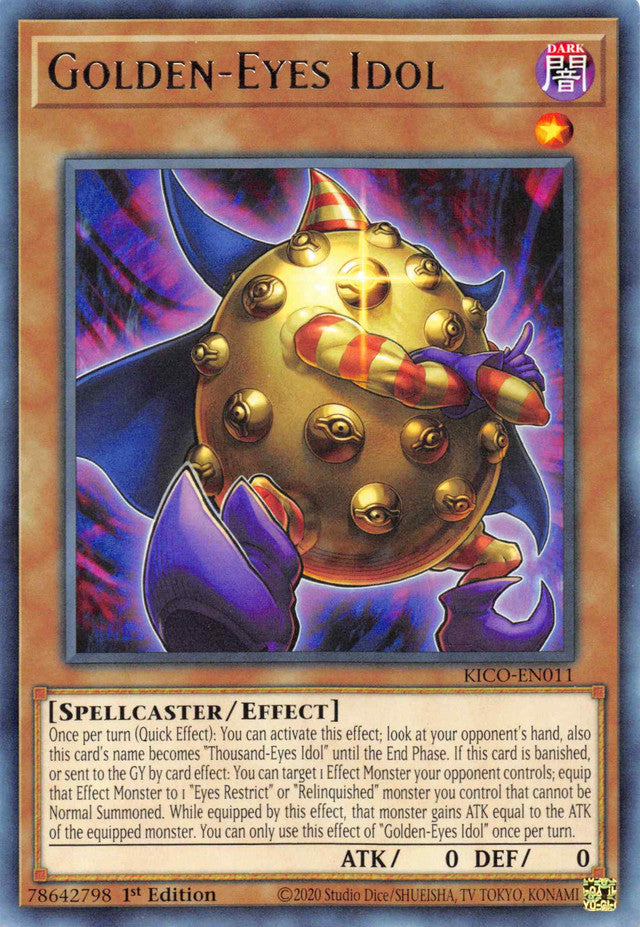 Golden-Eyes Idol (Rare) [KICO-EN011] Rare | Odin's Place