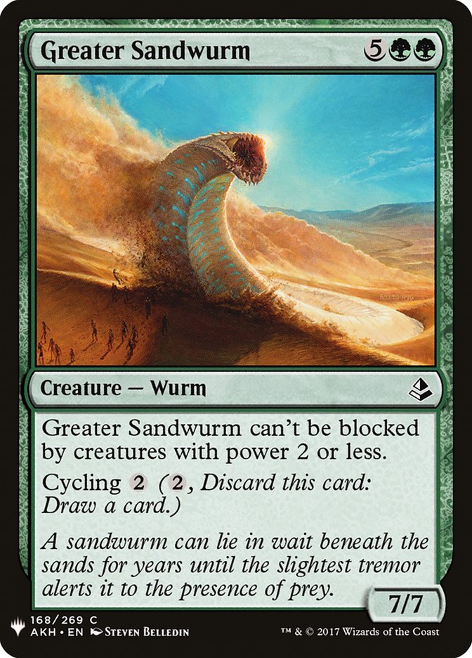 Greater Sandwurm [Mystery Booster] | Odin's Place