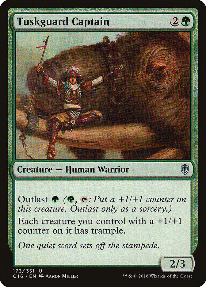 Tuskguard Captain (173) [Commander 2016] | Odin's Place