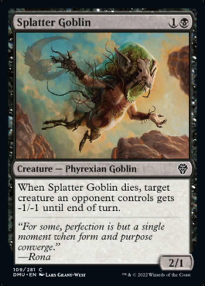 Splatter Goblin [Dominaria United] | Odin's Place