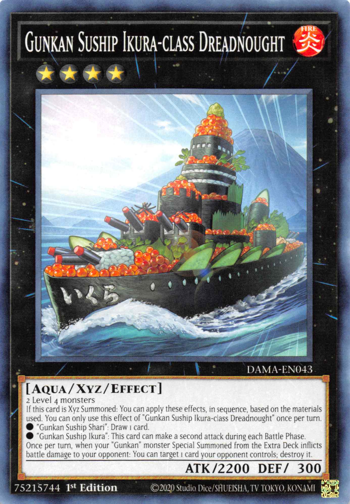 Gunkan Suship Ikura-class Dreadnought [DAMA-EN043] Common | Odin's Place