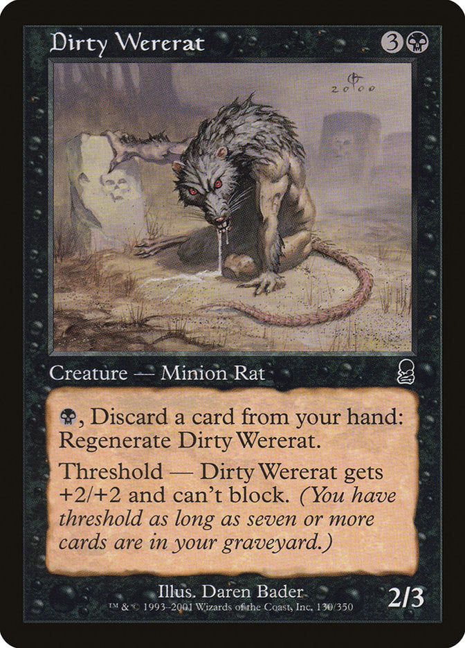 Dirty Wererat (130) [Odyssey] | Odin's Place