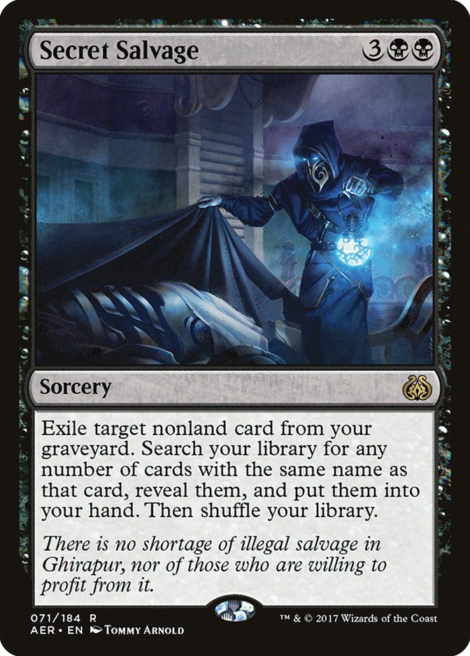 Secret Salvage (71) [Aether Revolt] | Odin's Place