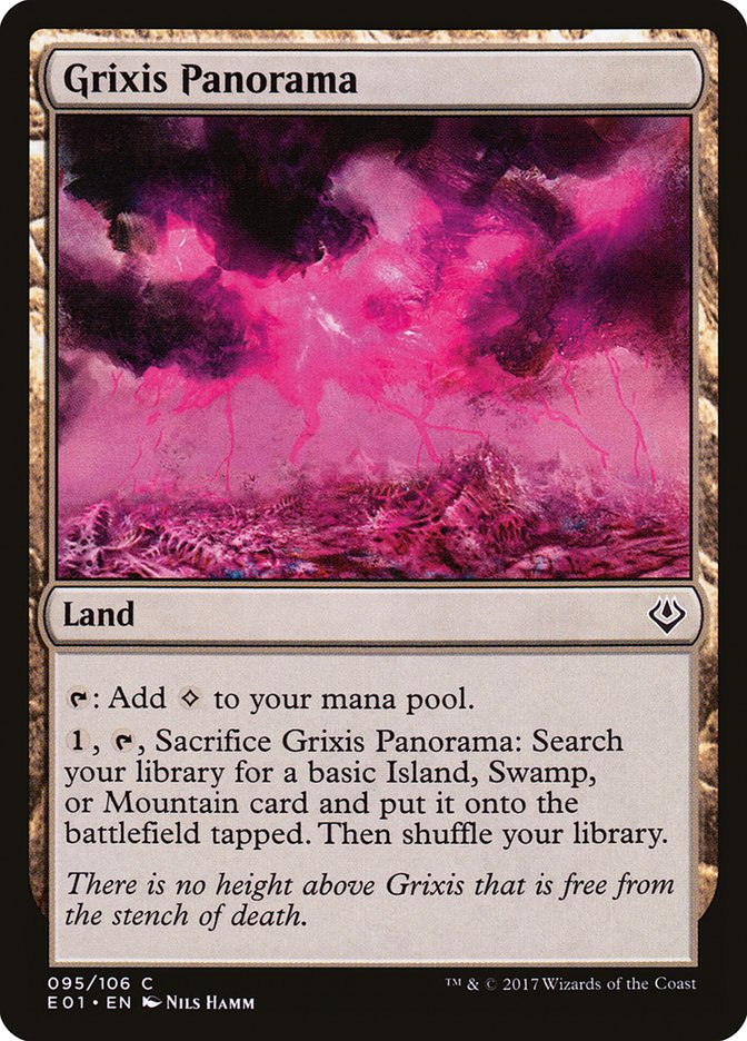 Grixis Panorama (95) [Archenemy: Nicol Bolas] | Odin's Place