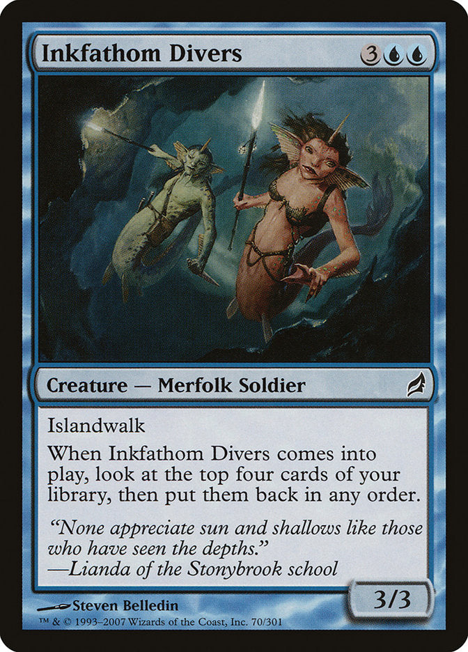 Inkfathom Divers (70) [Lorwyn] | Odin's Place
