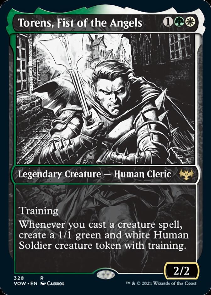 Torens, Fist of the Angels (Showcase Eternal Night) [Innistrad: Crimson Vow] | Odin's Place