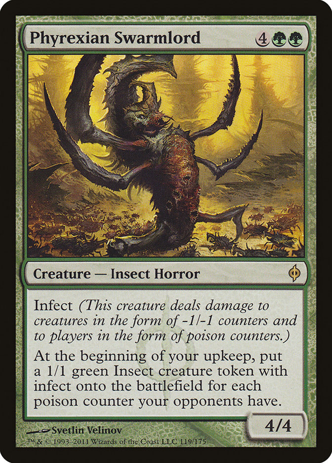 Phyrexian Swarmlord (119) [New Phyrexia] | Odin's Place