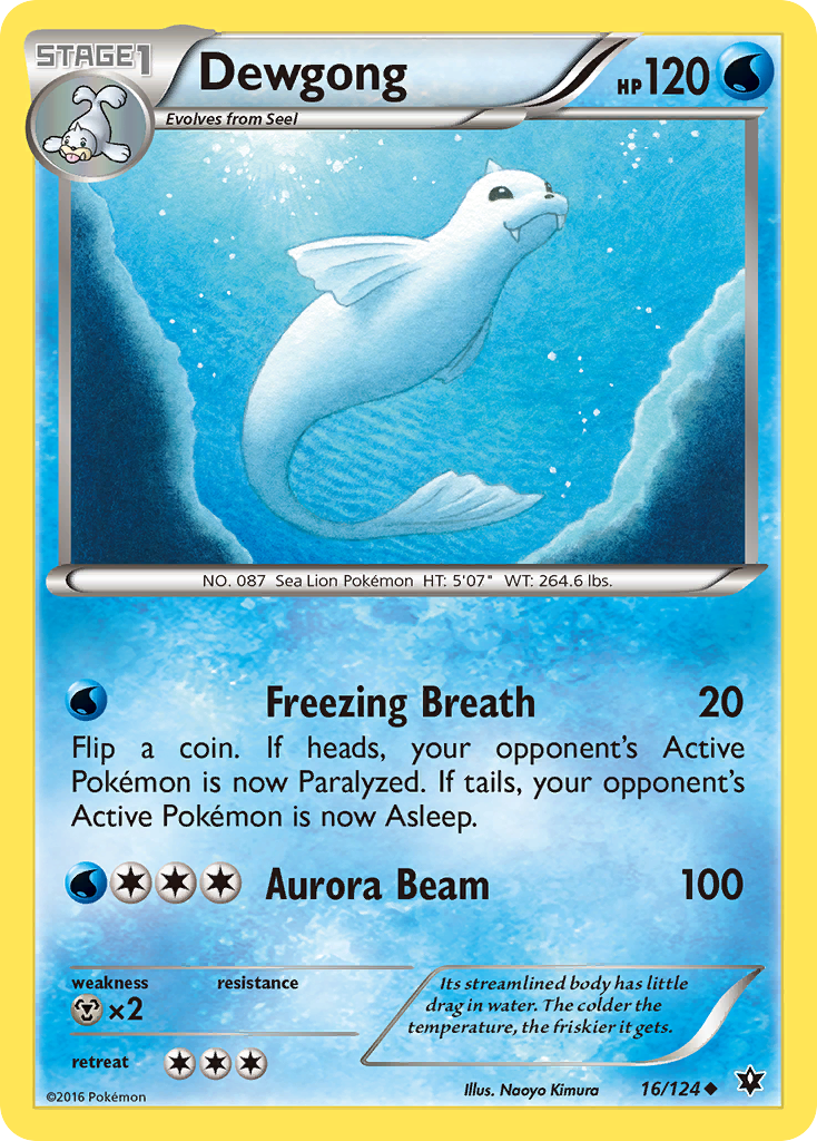 Dewgong (16/124) [XY: Fates Collide] | Odin's Place