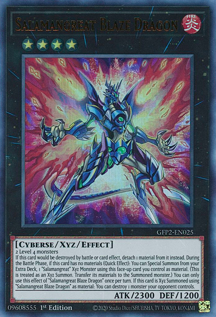 Salamangreat Blaze Dragon [GFP2-EN025] Ultra Rare | Odin's Place
